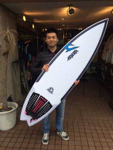 JUSTICE surf board THE ACE 50/50