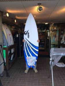 JUSTICE surf board THE ACE 4ch