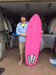 PEARTH surfboard hothot model