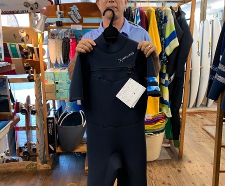 ウェットスーツ　セイバークロス キラー限定　フロントジップ スプリング