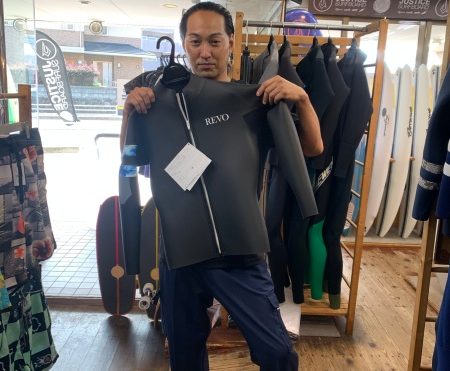 ウェットスーツ　レボ　ユニボーダー フロントジップ ロングジャケット
