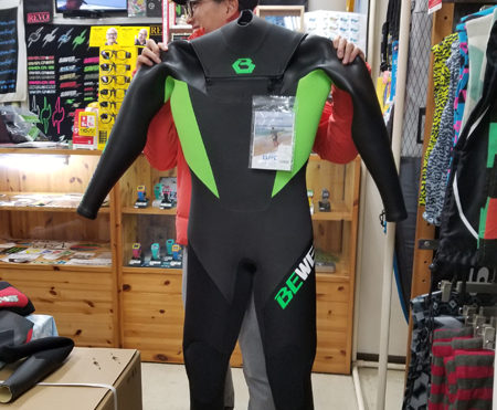 ウェットスーツ　セミドライ　ビーウェット　オーシャン