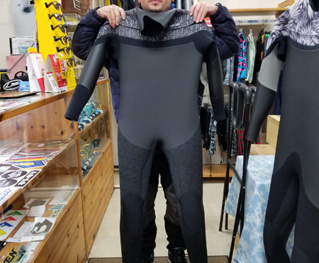 ウェットスーツ　セミドライスーツ　セイバークロス　シェル　