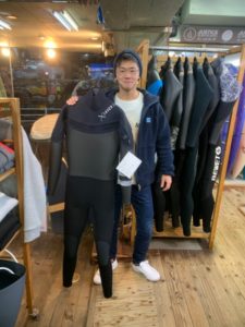 ウェットスーツ セイバークロス キラー限定　シェル　セミドライ