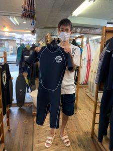 ウェットスーツ セブン　フロントジップ　スプリング