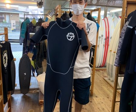 ウェットスーツ セブン　フロントジップ　スプリング