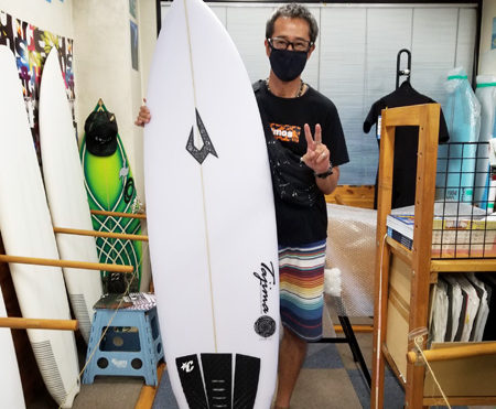 サーフボード　ジャスティス　ラプターⅡ