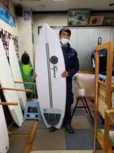 サーフボード　ジャスティス　ラプター