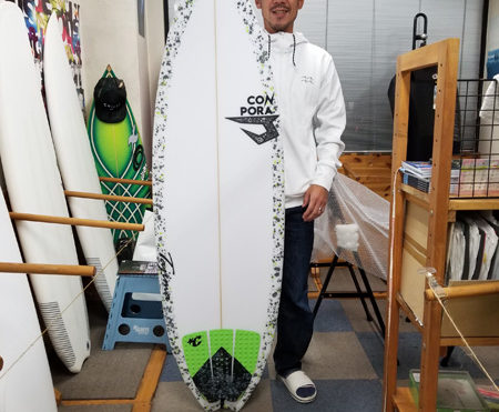 サーフボード　ジャスティス　コンポラ　エポキシラミネート