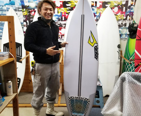 サーフボード　ジャスティス　エース