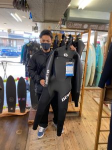 ウェットスーツ　BEWET キラー限定　オーシャン セミドライ