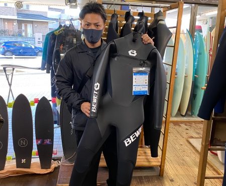 ウェットスーツ　BEWET キラー限定　オーシャン セミドライ