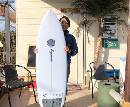 サーフボード　ジャスティス　ホーキー　