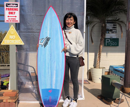 サーフボード　ジャスティス　トッポ