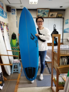 サーフボード　ジャスティス　マナティー