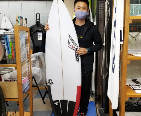 サーフボード　ジャスティス　エース