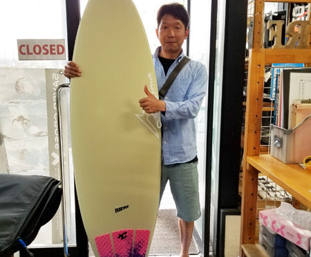 サーフボード　ジャスティス　フレックスフライ　エイティーズ