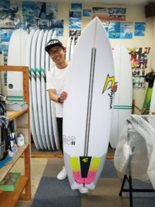 サーフボード　ジャスティス　ラプター