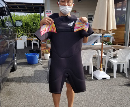 ウェットスーツ　スプリング　ブレーカーアウト