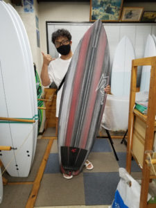 サーフボード　ジャスティス　８０s