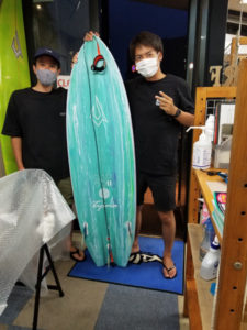 サーフボード　ジャスティス　ラプター２