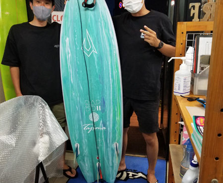 サーフボード　ジャスティス　ラプター２