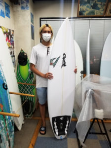 サーフボード　ジャスティス　キャロル