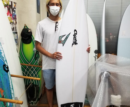 サーフボード　ジャスティス　キャロル