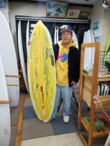 サーフボード　ジャスティス　トッポ