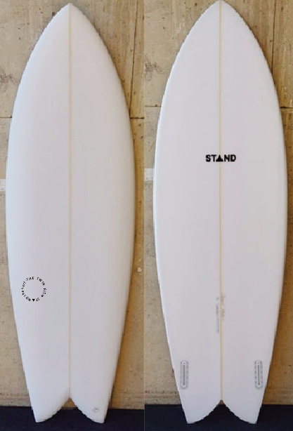 STAND the surf THE TWIN FISH¥99,000〜！あなたサイズに完全オーダー