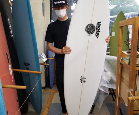 サーフボード　ジャスティス　サムボーイ