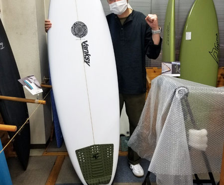 サーフボード　ジャスティス　サムボーイ