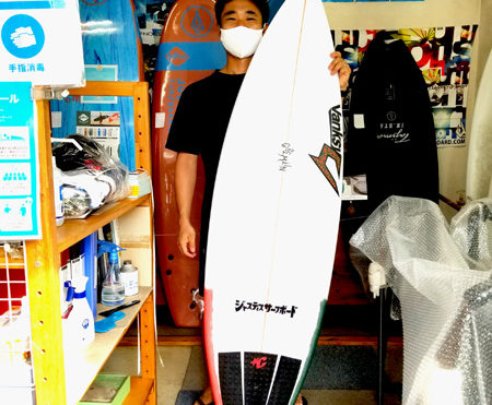 サーフボード　ジャスティス　グレムリン　ショートボード　