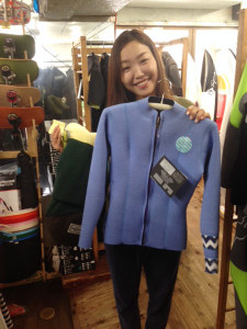 SAVER UNI FRONTZIPロングジャケット