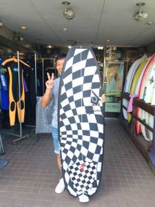 JUSTICE surfboard Barracuda model