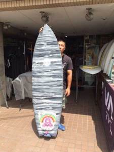 JUSTICE surfboard RAPTOR model