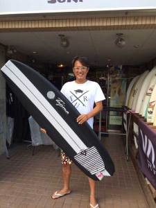 JUSTICE surfboard Barracuda model