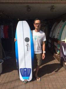 JUSTICE surf board Barracuda