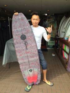 JUSTICE surfboard Barracuda model