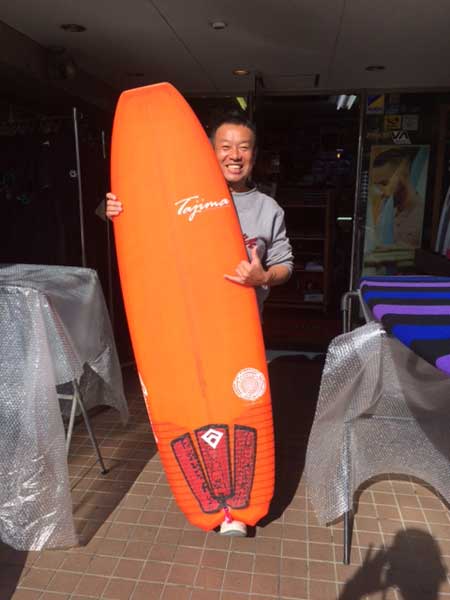 JUSTICE surf board Barracuda model