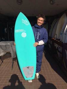 JUSTICE surfboard RHYME