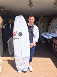 JUSTIDE surfboard Barracuda