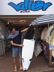 JUSTICE surfboard Flex Fly  Fop 5'10