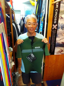 SEVEN HI SUMMERフロントジップジャケット