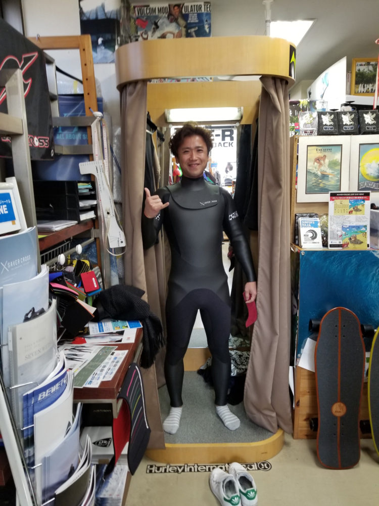 ウェットスーツ　セミドライ　セイバークロス　キラー限定　ジップレス