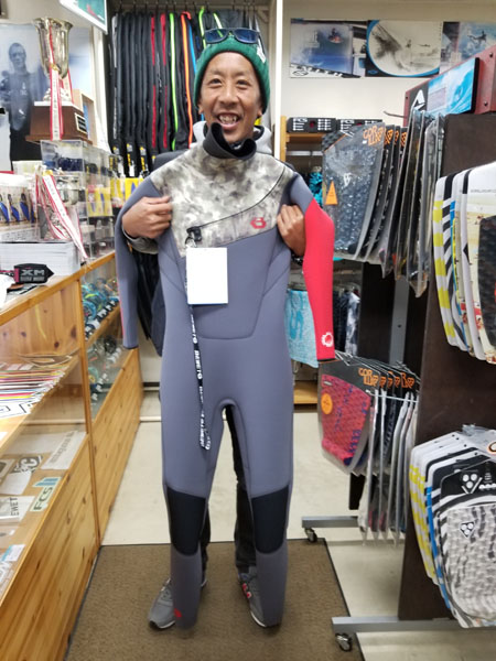 ウェットスーツ　ビーウェット　フリーショルダー　フルスーツ