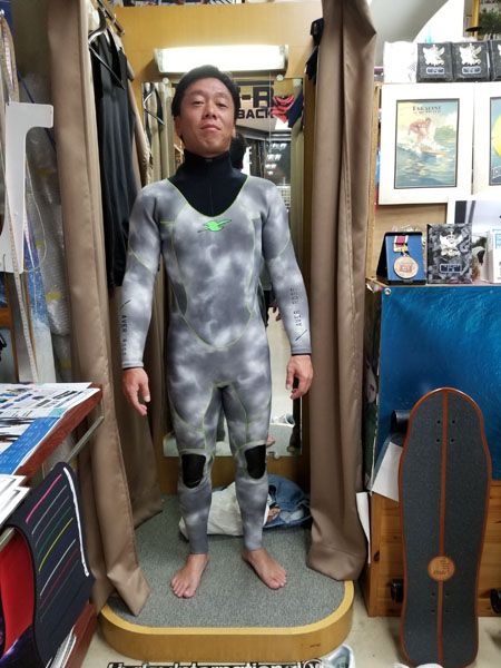ウェットスーツ　セイバークロス　フェニックス　ネックエントリー　フルスーツ