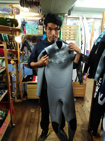 ウェットスーツ　セイバークロス チェストジップ　フルスーツ
