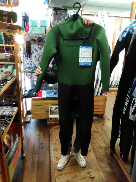 ウェットスーツ　ビーウェット　bewet　キラー限定　フロントジップ フルスーツ