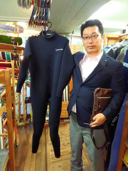 ウェットスーツ　セイバークロス キラー限定 バックジップ　フルスーツ